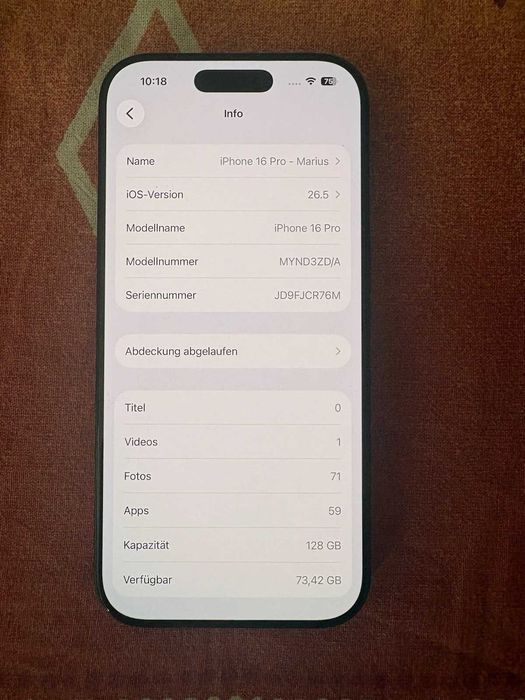 iPhone 16 pro 128gb black с калъфи