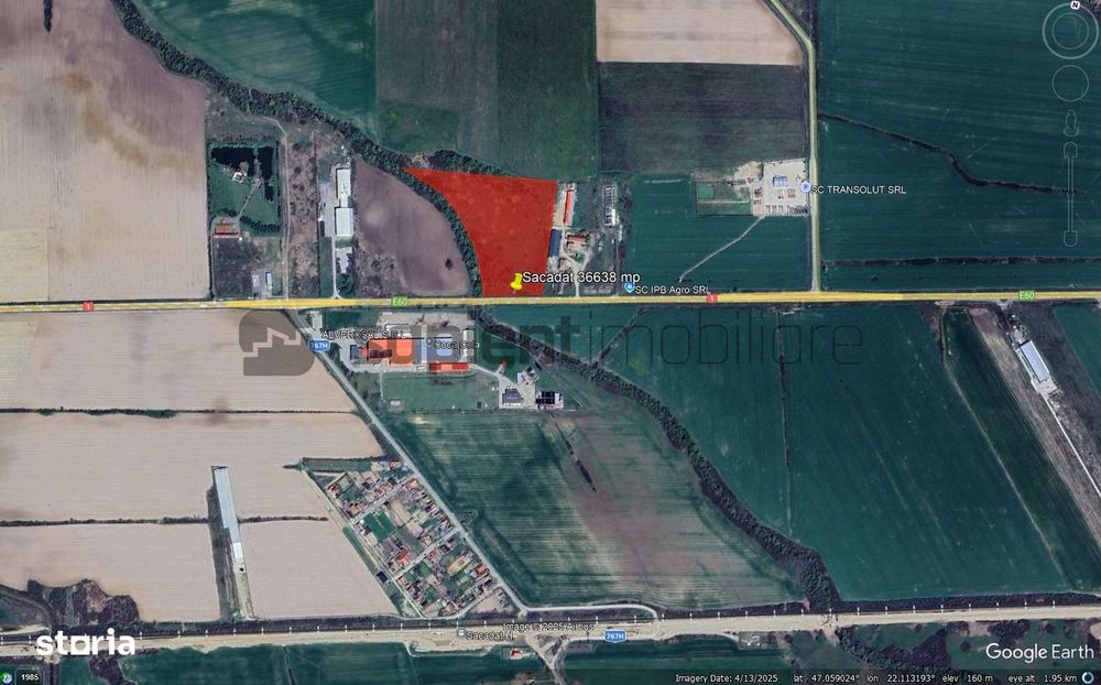 Sapient | Teren intravilan de 36.638 mp, Sacadat
