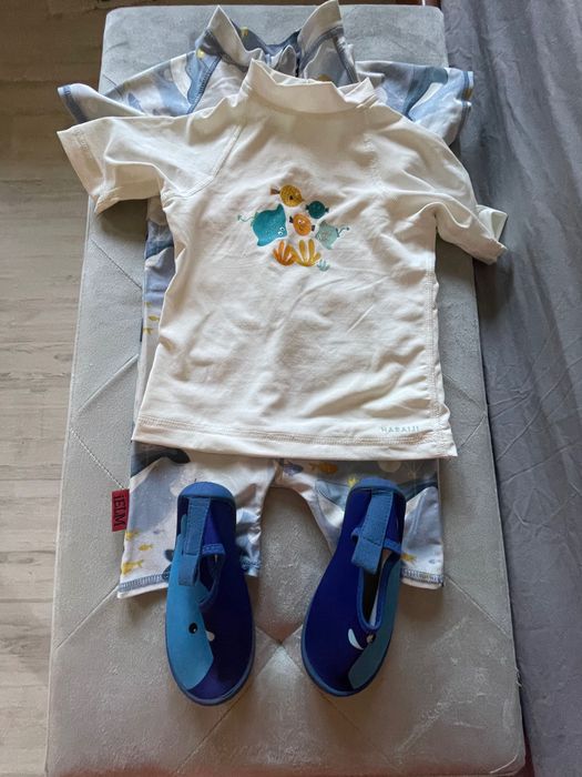 Costum baie iELM + tricou Nabaiji UPF 50+