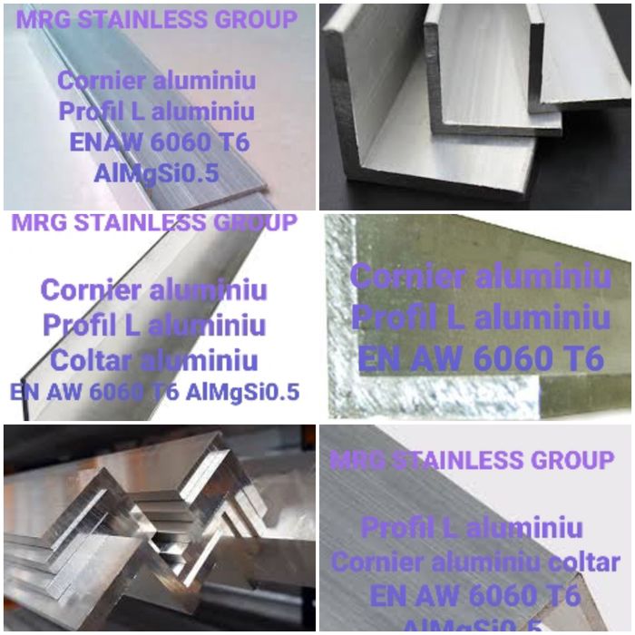 Profil U aluminiu 40x80x40x3mm profil U industrial canal aluminiu 6060