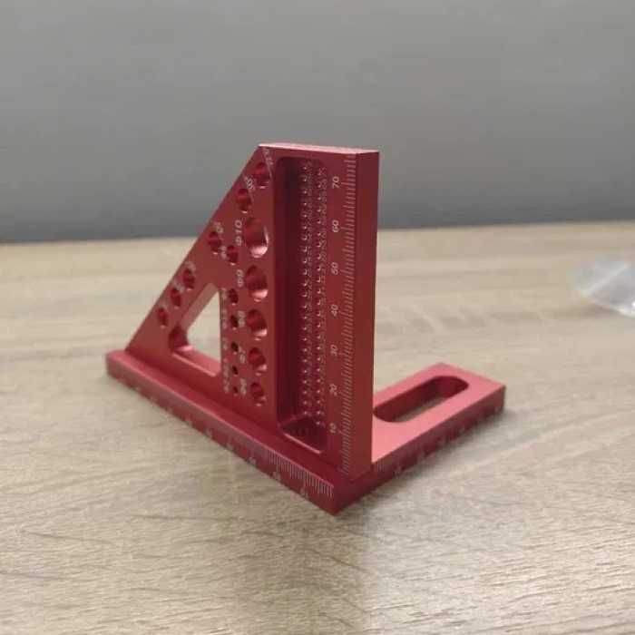 3D Алуминиев ъгъл, триъгълник за дървообработване