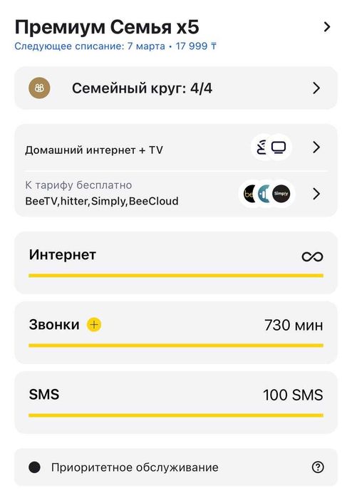 Безлими тариф билайн