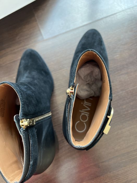 Calvin Klein - страхотни кожени боти