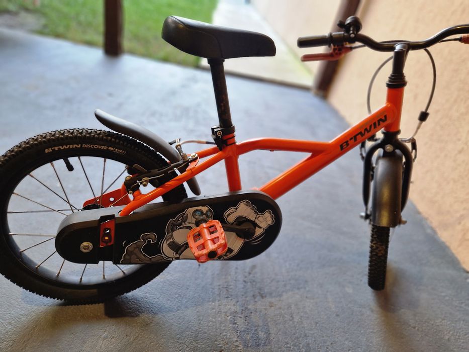 Bicicleta copii 16 inch B'TWIN Robot 500 (4-6 ani)