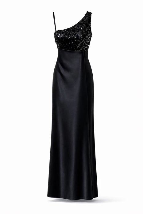 Вечернее платье на одно плечо