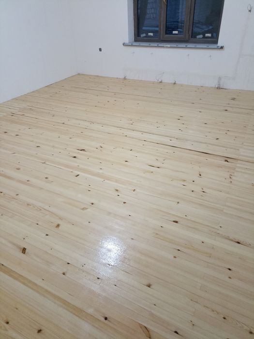 Шлифовка пол паркет