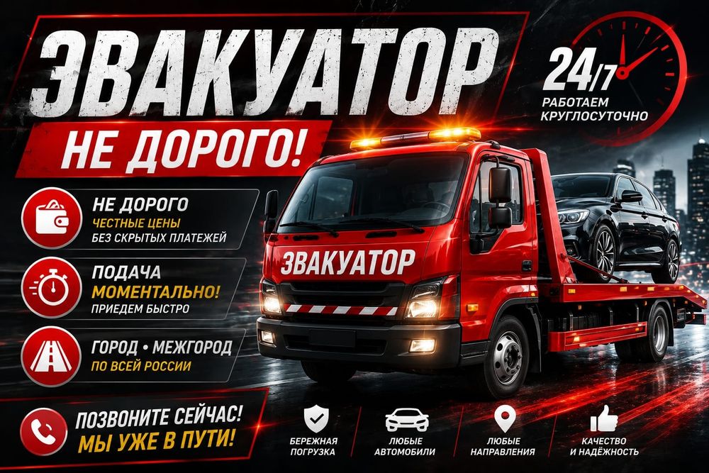 Эвакуатор Астана Низкие Цены