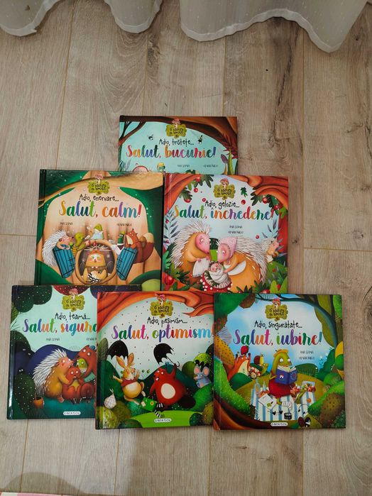 Set 6 carti pentru copii ''O padure de emotii''.