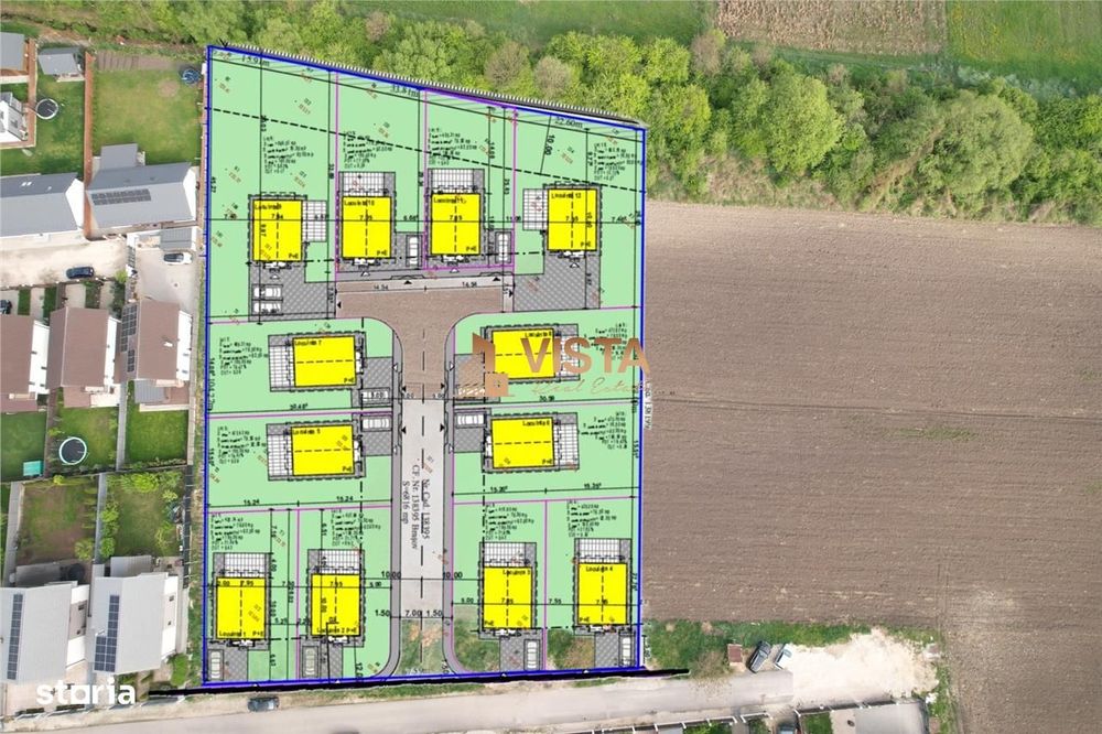 Parcele cu PUD  P+E, diverse suprafete, Stupini, Brasov