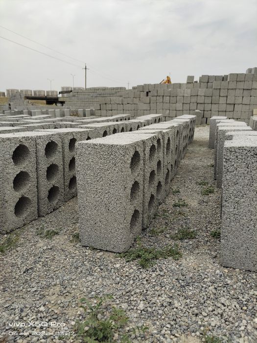 Заборные шлакоблоки