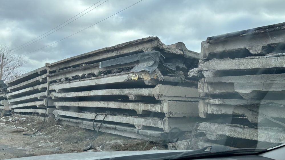 плиты перекрытия стеновой