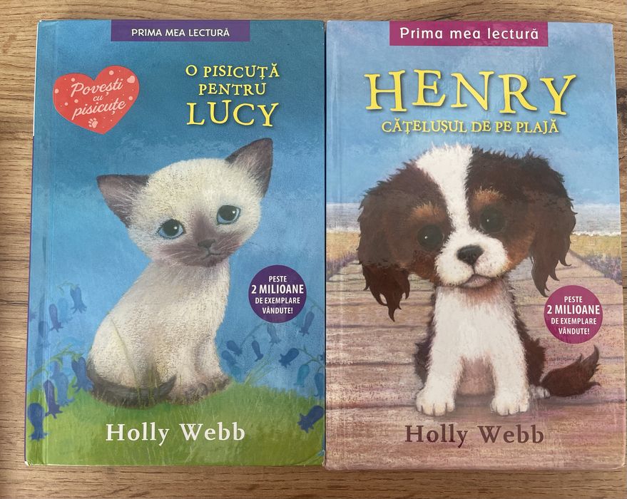 Pachet 4 cărți copii - Colecția „Prima mea lectură” (Holly Webb / Sue Bentley)