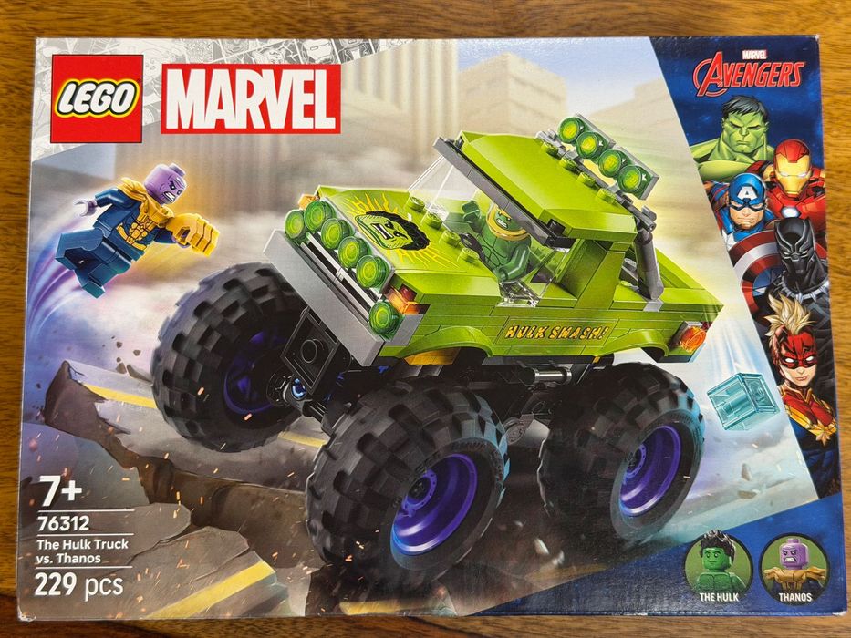 Lego Marvel Hulks Truck