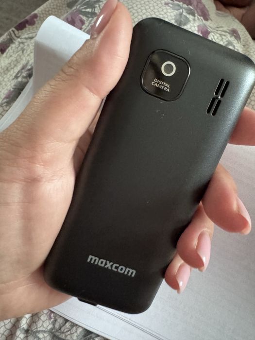 Telefon MAXCOM Classic MM248, 48MB RAM, 4G, Dual SIM, negru