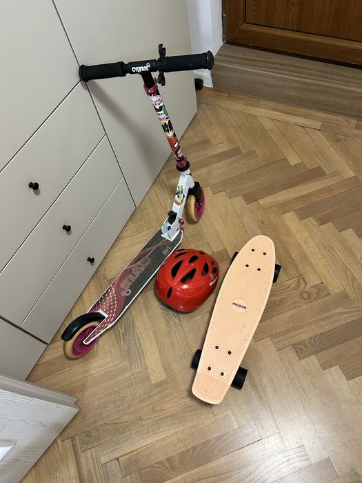 Trotineta CYGNUS 145 + Penny Board MOOVE copii+casca