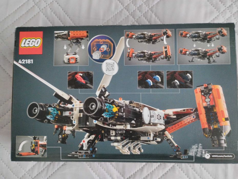 Нови-LEGO Technic-42181-космически кораб, City-60312, Marvel-76245
