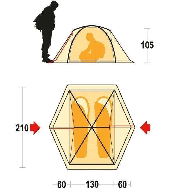 Палатка Ferrino gobi 2