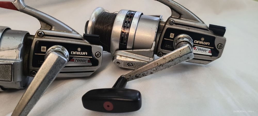 Легендарен комплект 2 бр. Daiwa 7000C (Silver Series) — Големи, мощни и безупречни!