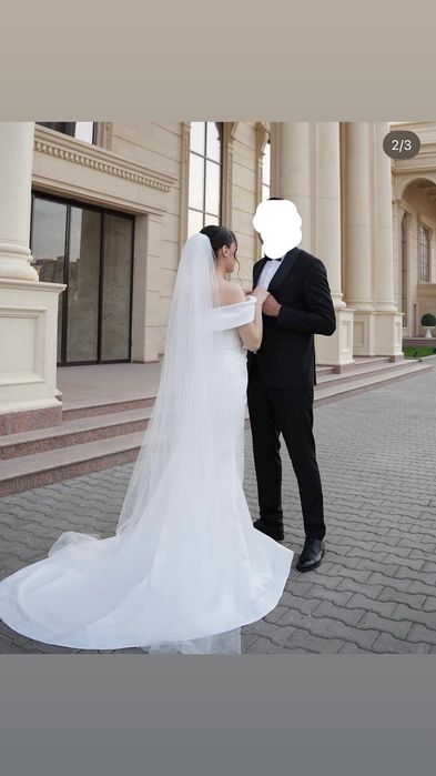 Продается свадебное платье от бренда Malinelli Almaty