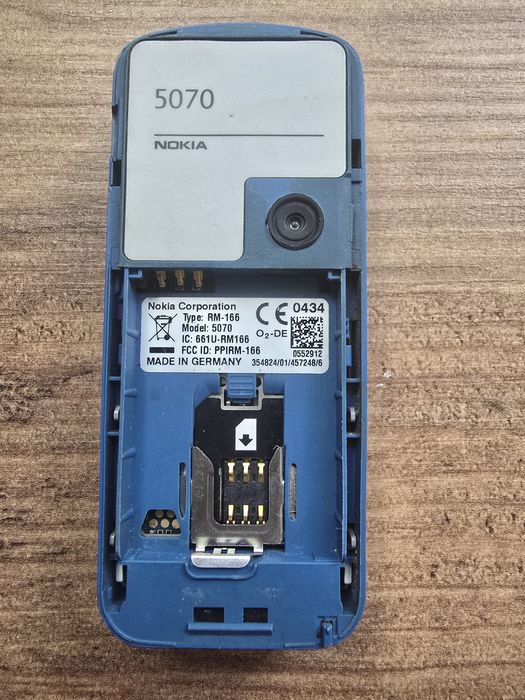 Telefon Colectie: Nokia 5070 Blue