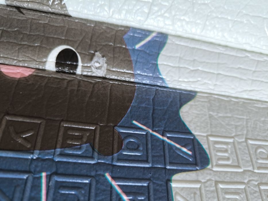 Детско килимче за пълзене и игра от термоизолираща пяна 180 х 200 х