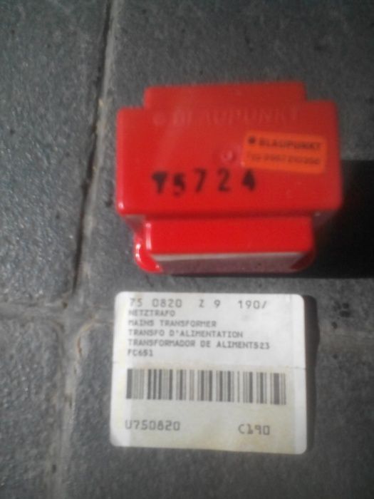 мрежови трансформатор Блаупункт FC 651 тип 75 0820 Z9 190 с 14 крачета