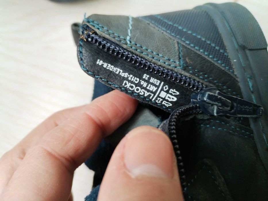 Детски кожени обувки Lasocki номер 25