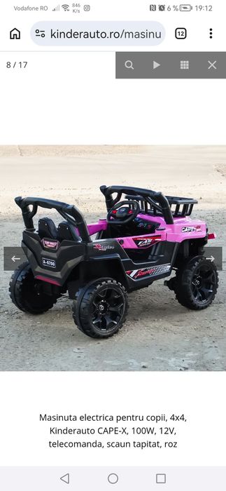 Mașinuța electrică 4x4