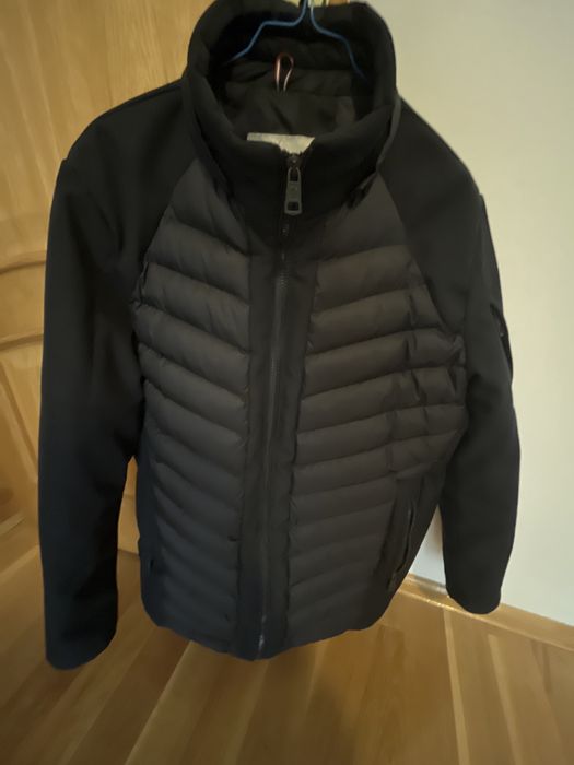 Moncler Padded biker down jacket