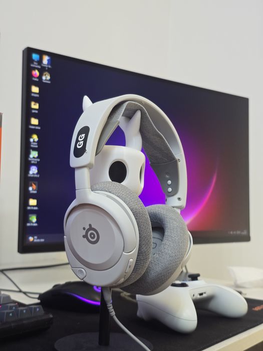 SteelSeries Arctis Nova 1 белые, игровая гарнитура