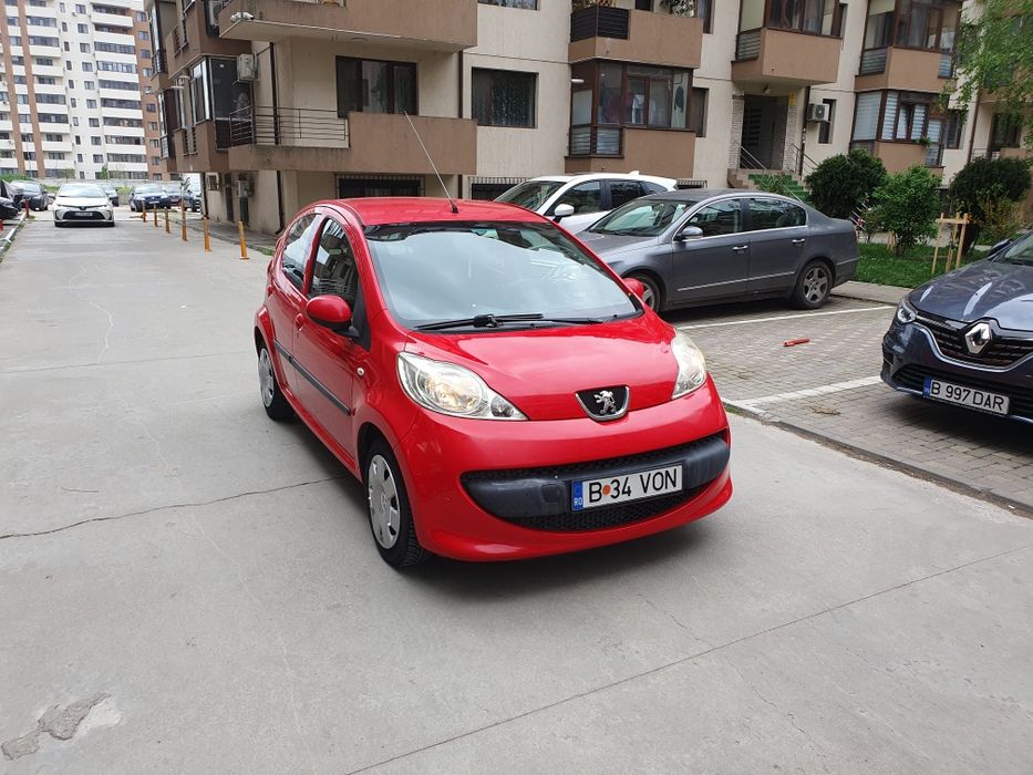 Peugeot 107 an 2009 benzina 998 stare impecabilă unic proprietar 130k km reali
