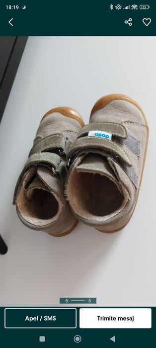 Ghete Dodo shoes lână - 22 și 23 gratuit