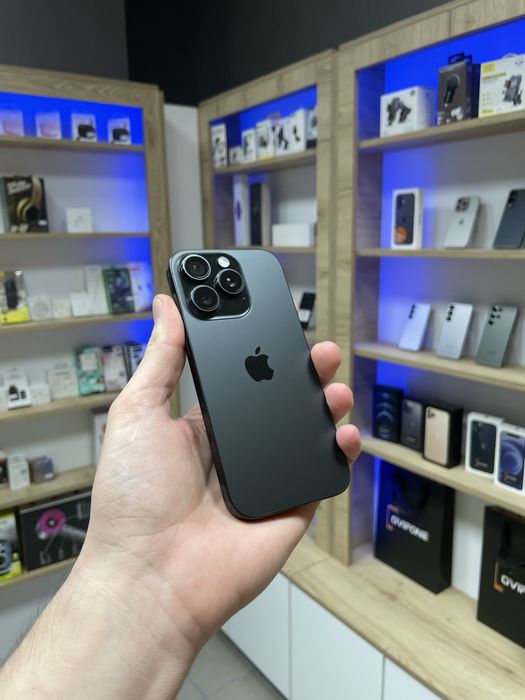 Apple iPhone 16 Pro Black Titanium, 128 Gb, Ca Nou