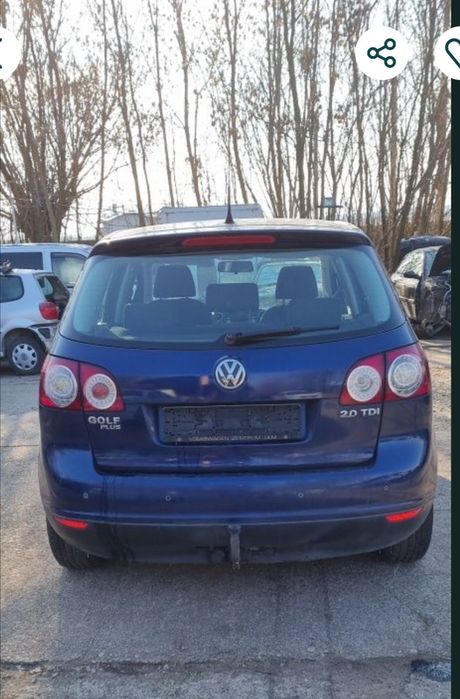 Piese auto pentru VW Golf 5 plus 2007 2.0 diesel