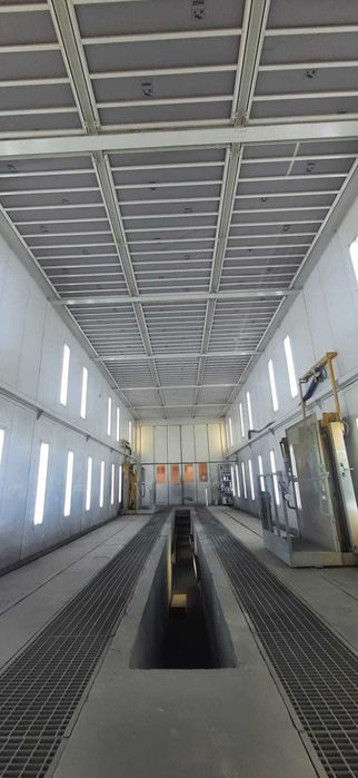 Cabina de vopsire industriala