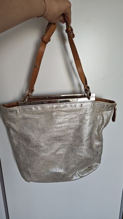 Geanta aurie Musette Cristhelen B