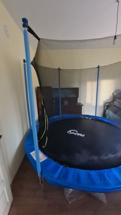 Батут Mappy с предпазна мрежа 244 см