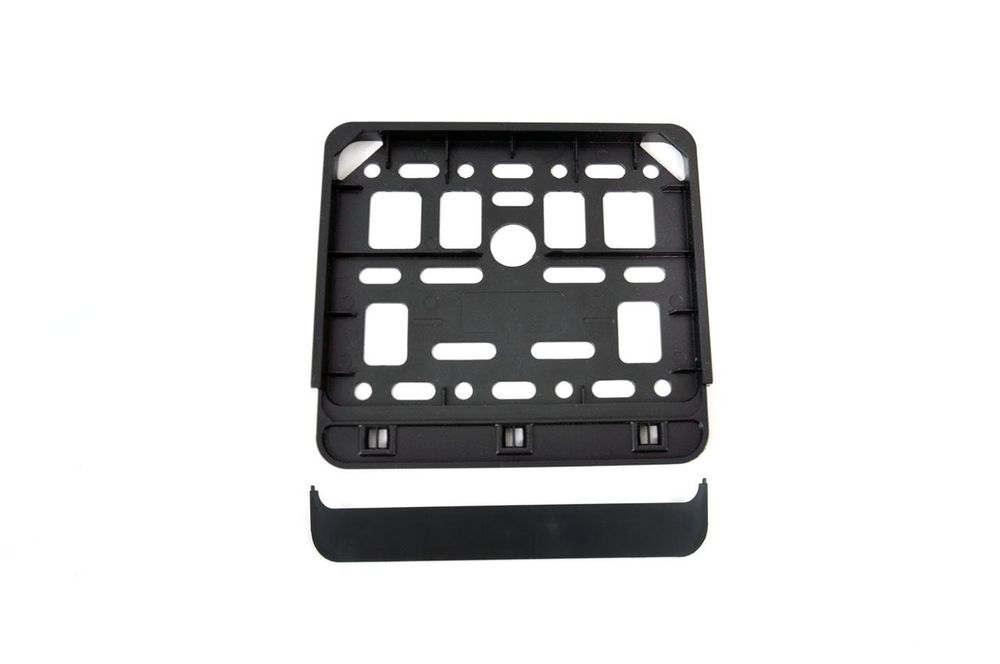 рамка amio на регистрационния номер скутер,мотопед - черна 01169