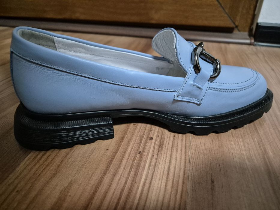 Mocasini piele naturala