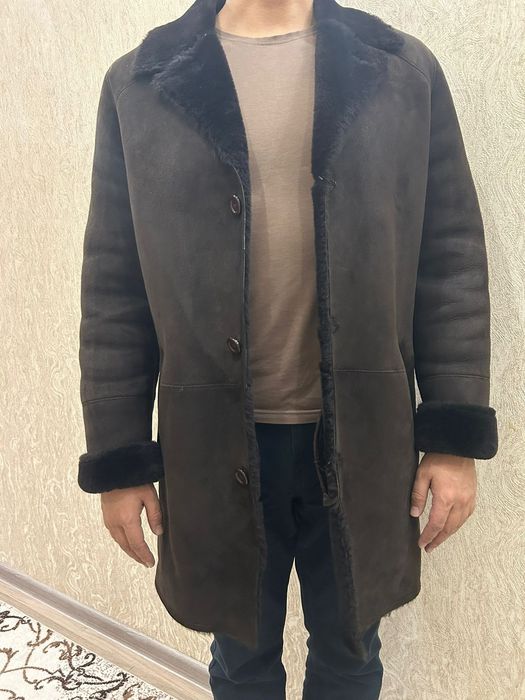 Продам б/у мужскую дублёнку