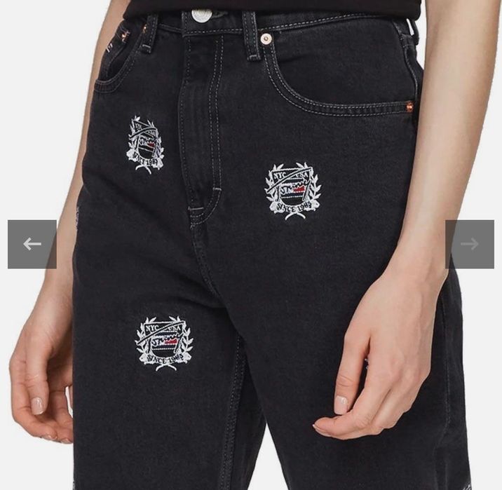 Tommy Jeans черни дънки