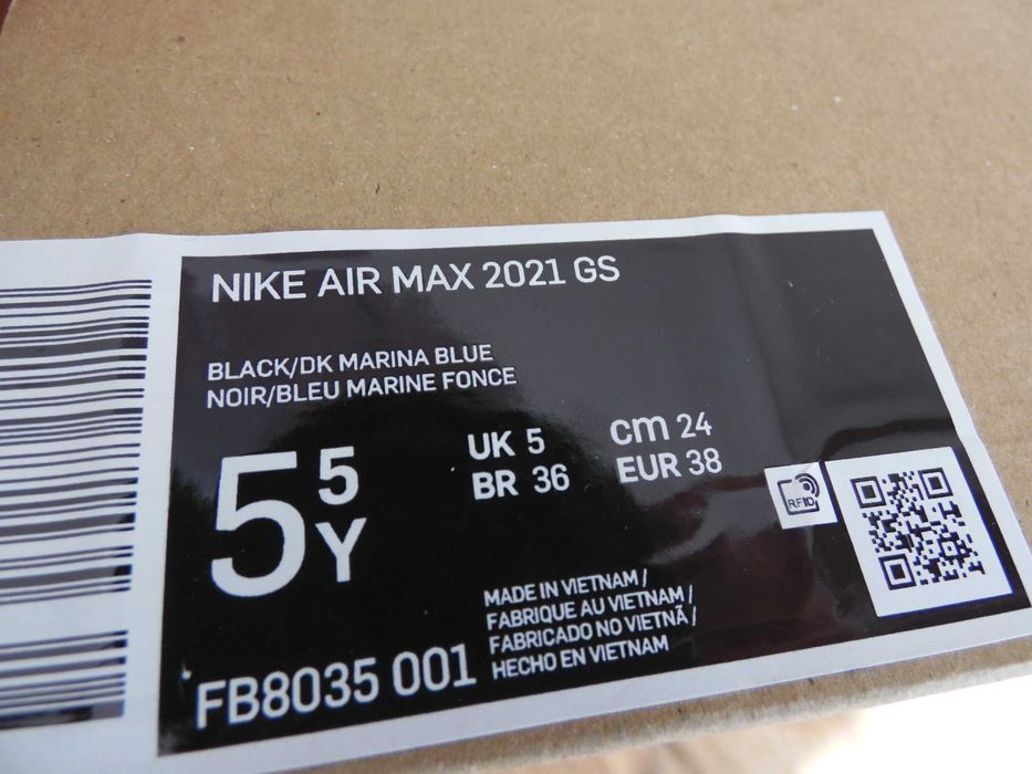 Нови! Nike Air Max 2021 - 38 номер Оригинални! унисекс