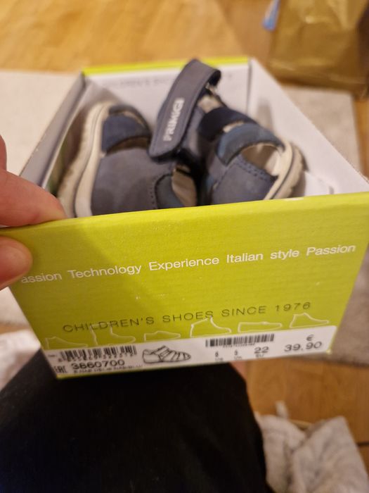 Летни сандали Primigi - момче, номер 22