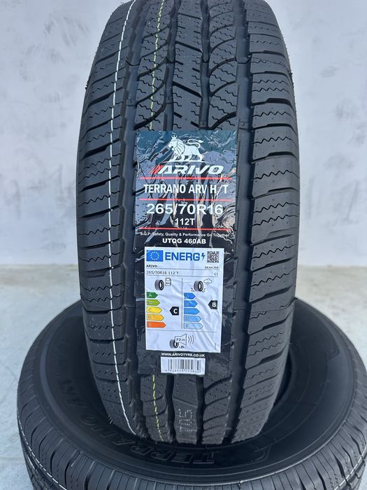 Нови летни гуми ARIVO TERRANO ARV H/T 265/70R16 112T БОРД 2657016