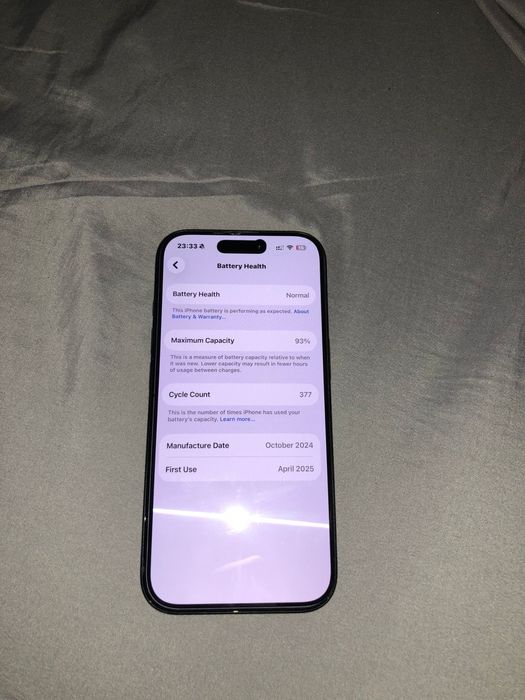 Vand / Schimb Iphone 16 Pro 256 GB