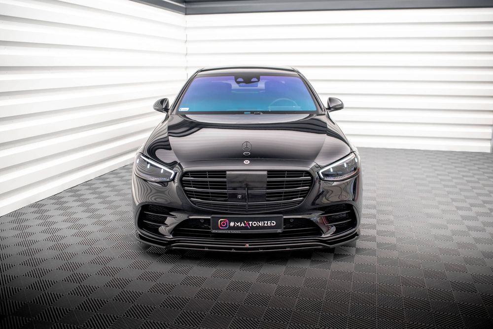 Спойлер за предна броня Maxton design за Mercedes Benz W223 (2020-)