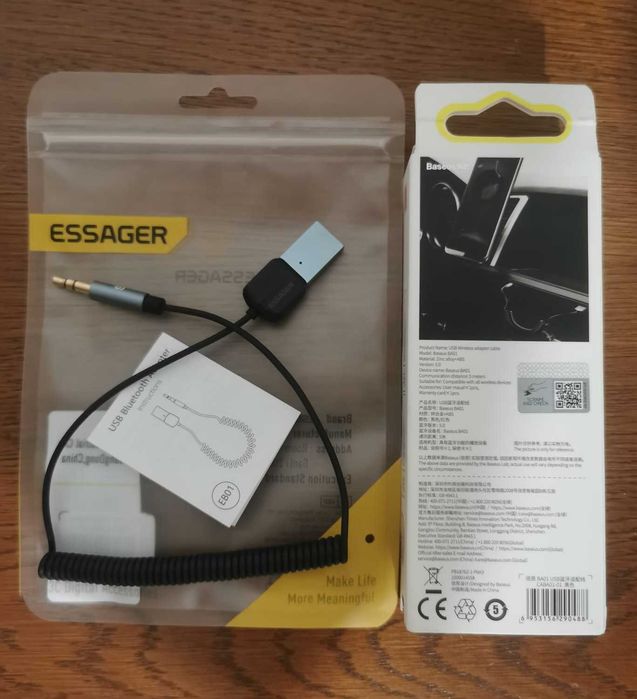 Adaptor Modulator Bluetooth USB jack 3.5 receiver Auxiliar