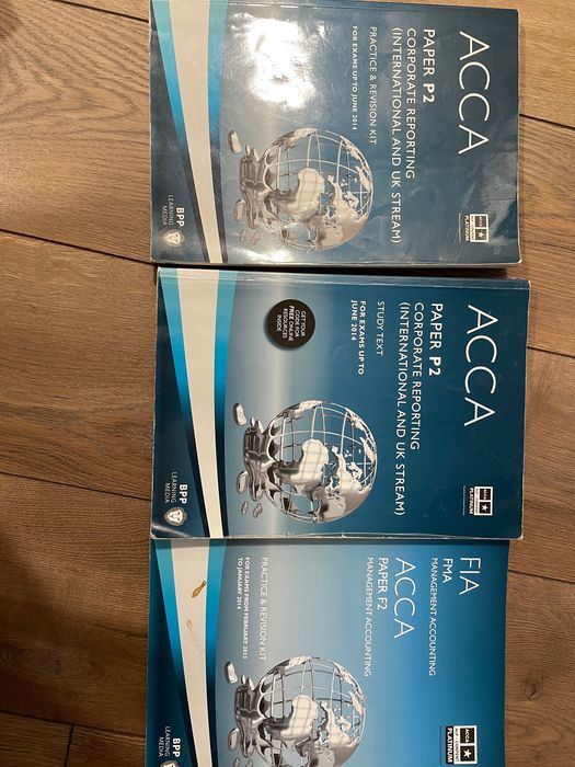 ACCA учебници и учебни тетрадки