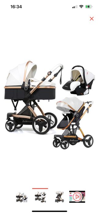Коляска Belecoo 3 в 1