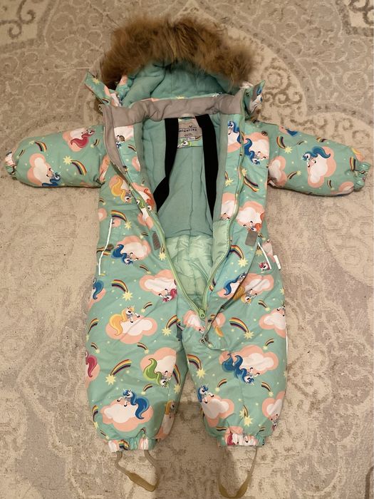 зимний детский комбез